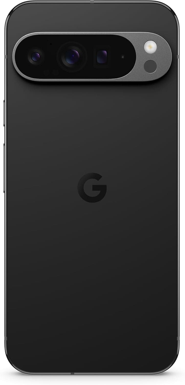 Google Pixel 9 Pro XL - Smartphone Android desbloqueado com Gemini, sistema de câmara traseira tripla, bateria com autonomia de 24 horas e ecrã super atuação de 6,8" - obsidiana, 128 GB