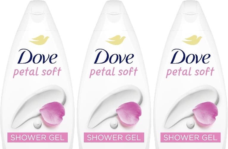 Dove Shower Gel | Gel de duche cuidado floral para pele suave, 720 ml