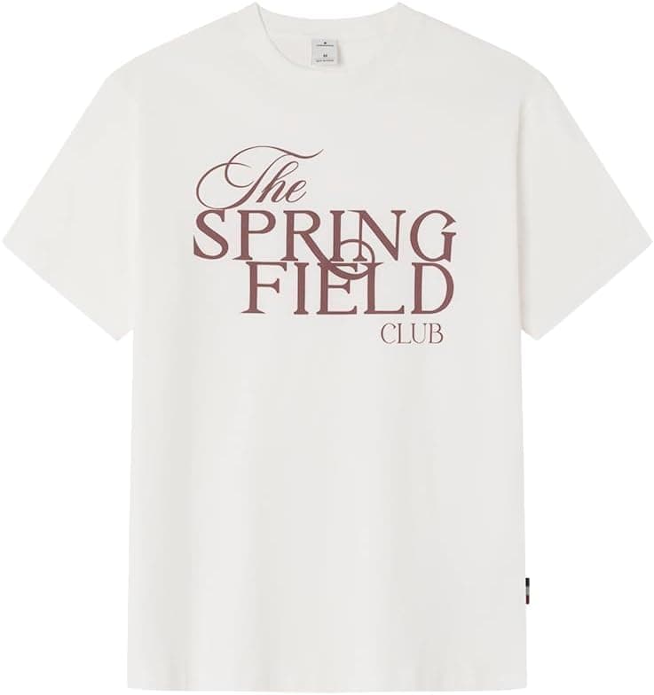 Springfield Club | T-shirt em algodão para homem