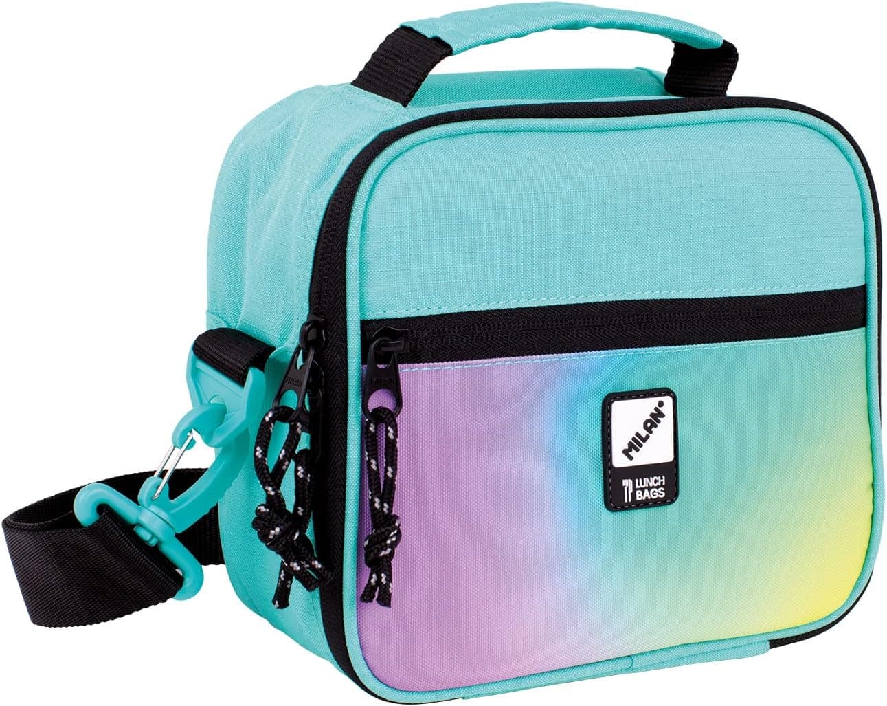 MILAN® Bolsa isotérmica porta alimentos 3.5l serie SUNSET, verde