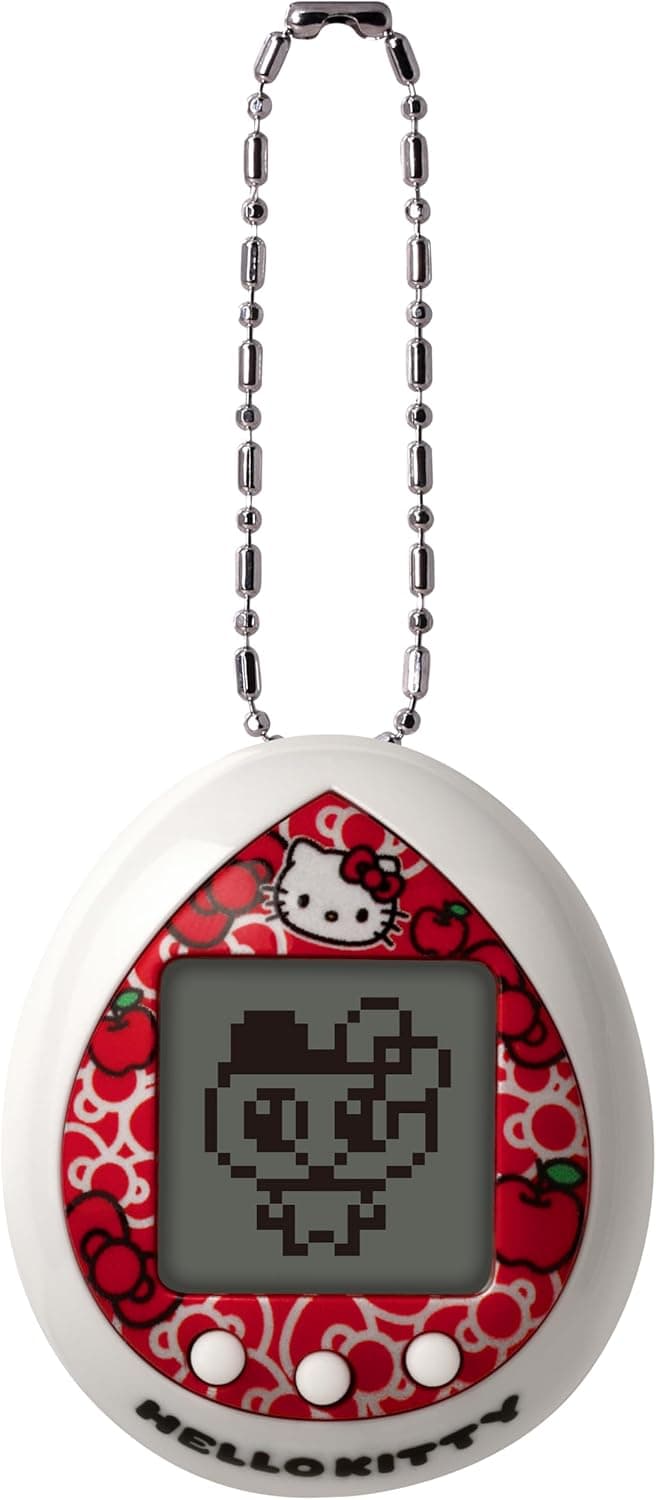 Bandai Tamagotchi Hello Kitty Cherry | Edição especial 50º aniversário animal virtual colecionável com acessórios exclusivos