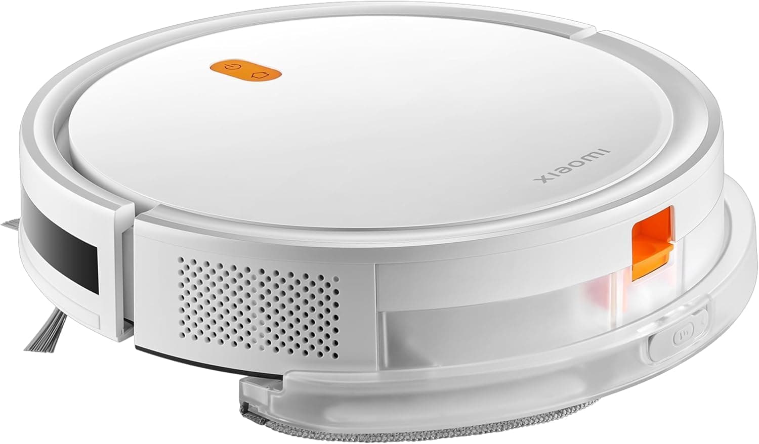 Xiaomi Robot Vacuum E5 - Robot aspirador com função de aspiração e lavagem em um, sucção de 2000 Pa, planeamento inteligente de rotas, branco