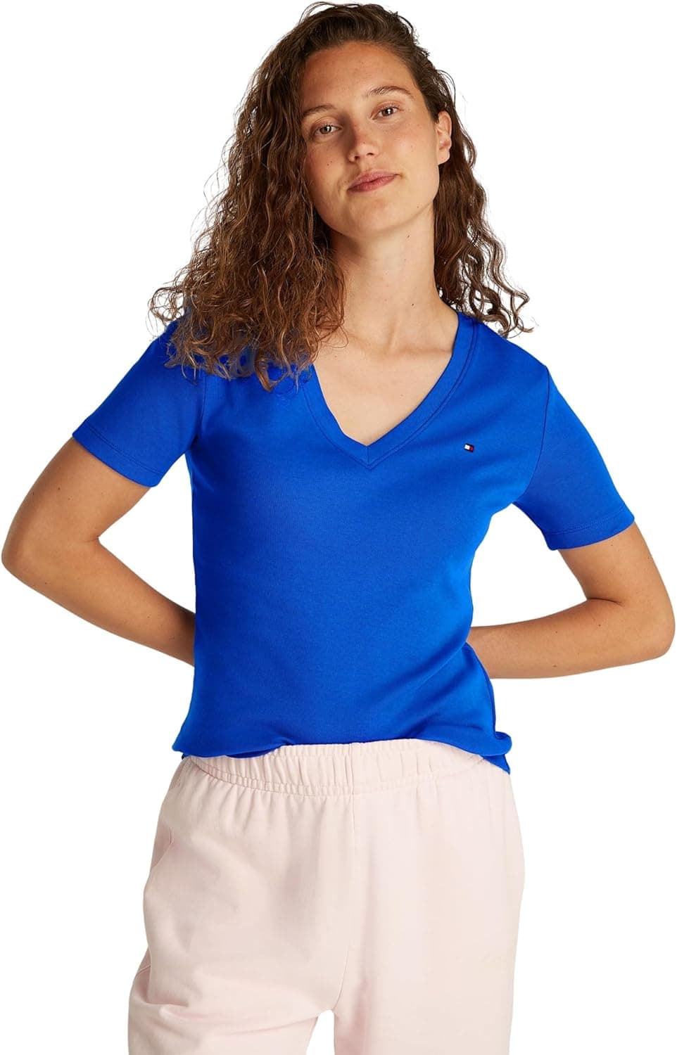 Tommy Hilfiger Camisola de malha de manga curta para mulher