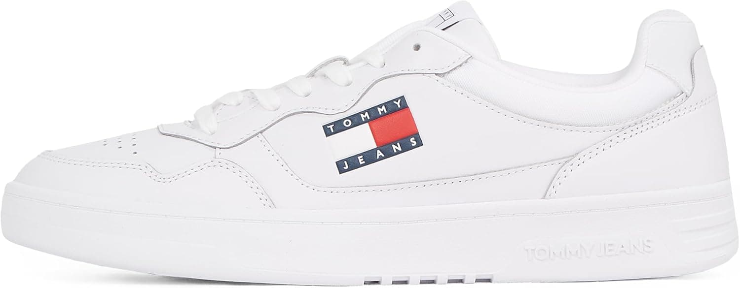 Tommy Jeans (New TJM Cupsole Leather ESS Em0em01443 Sapatilhas desportivas para homem