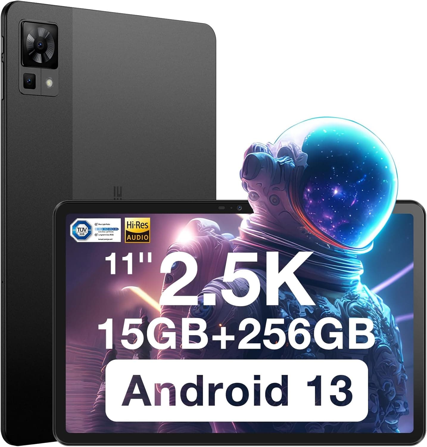 DOOGEE T30 Pro Android 13 Tablet, 11 polegadas 2,5 K Full HD 1600 x 2560/15 GB RAM + 256 GB ROM (2TB)/Helio G99 2,2 GHz/8580 mAh/20 MP/Dual 4G LTE+5G Wi-Fi/Tipo-C