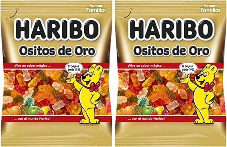 HARIBO Golosinas, ursos de ouro, 250 g