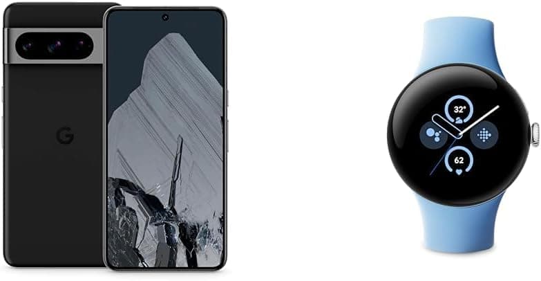 Google Pixel 8 Pro obsidiana 512 GB + Pixel Watch 2 Sky