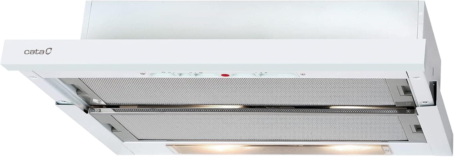 CATA | Sino extrator | modelo TF 5260 WH | 3 velocidades de remoção, sino extrator silencioso, cor branca