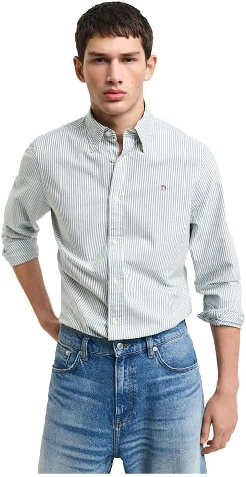 GANT Slim Oxford Banker Stripe Shirt para homem