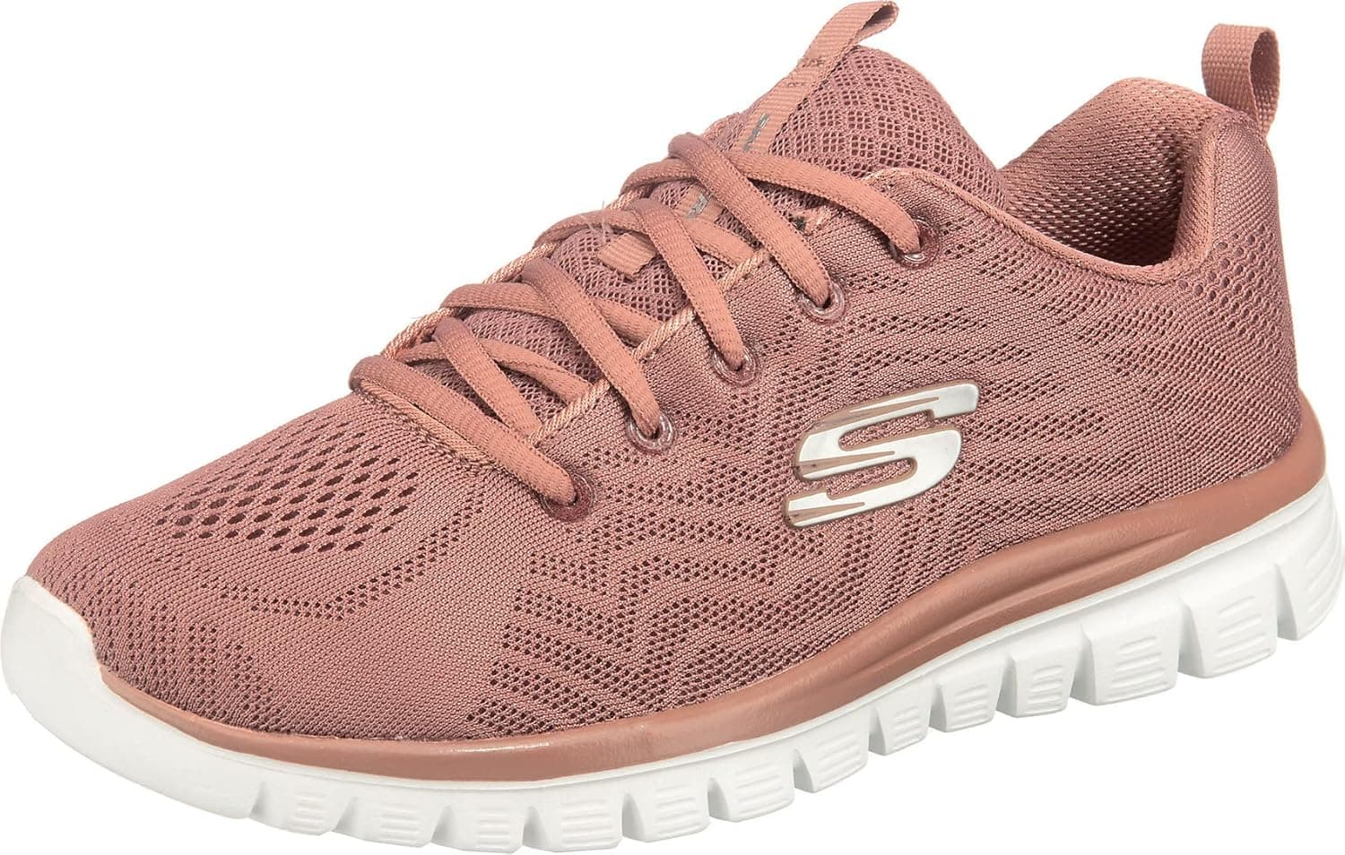 Skechers Graceful Get Connected | Sapatilhas desportivas para mulher com malha respirável e palmilha Memory Foam