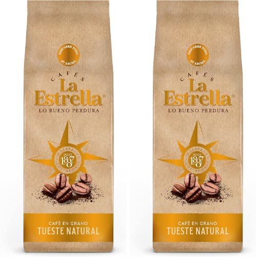 La Estrella | Café em grão natural torrado 500 g x 2