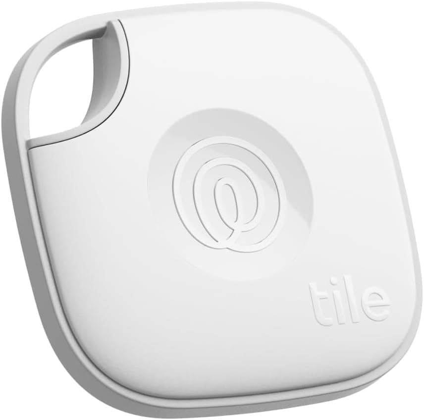 Tile by Life360 Mate (2024) - Localizador Bluetooth, localizador de chaves e localizador de objetos para chaves, malas e muito mais, localizador de telefones