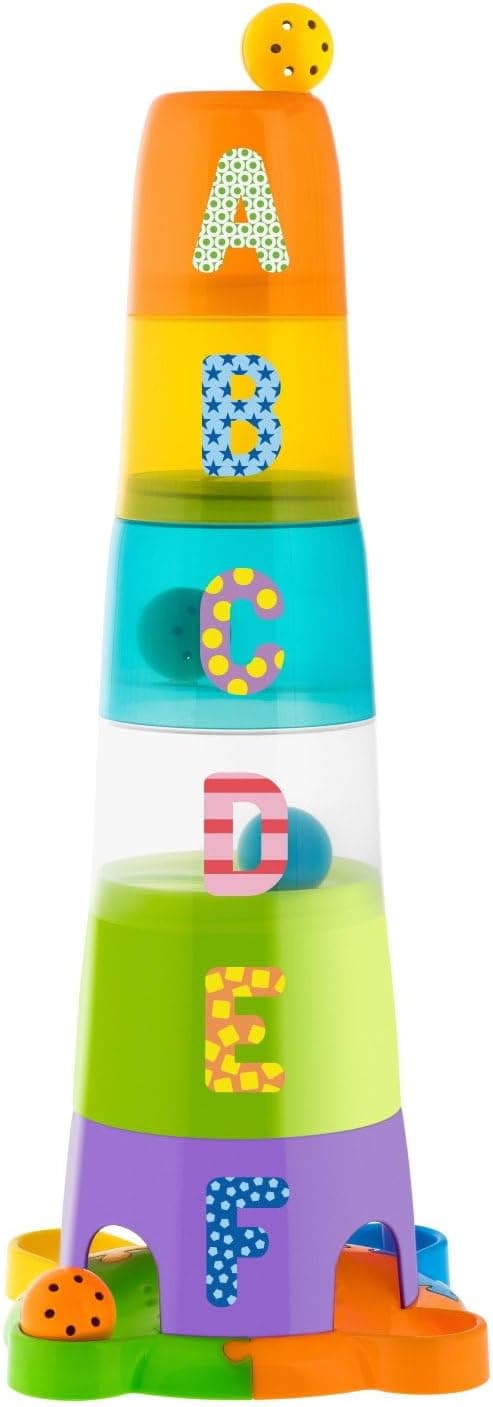 Chicco Super Stackable Tower | Torre colorida de empilhar para crianças