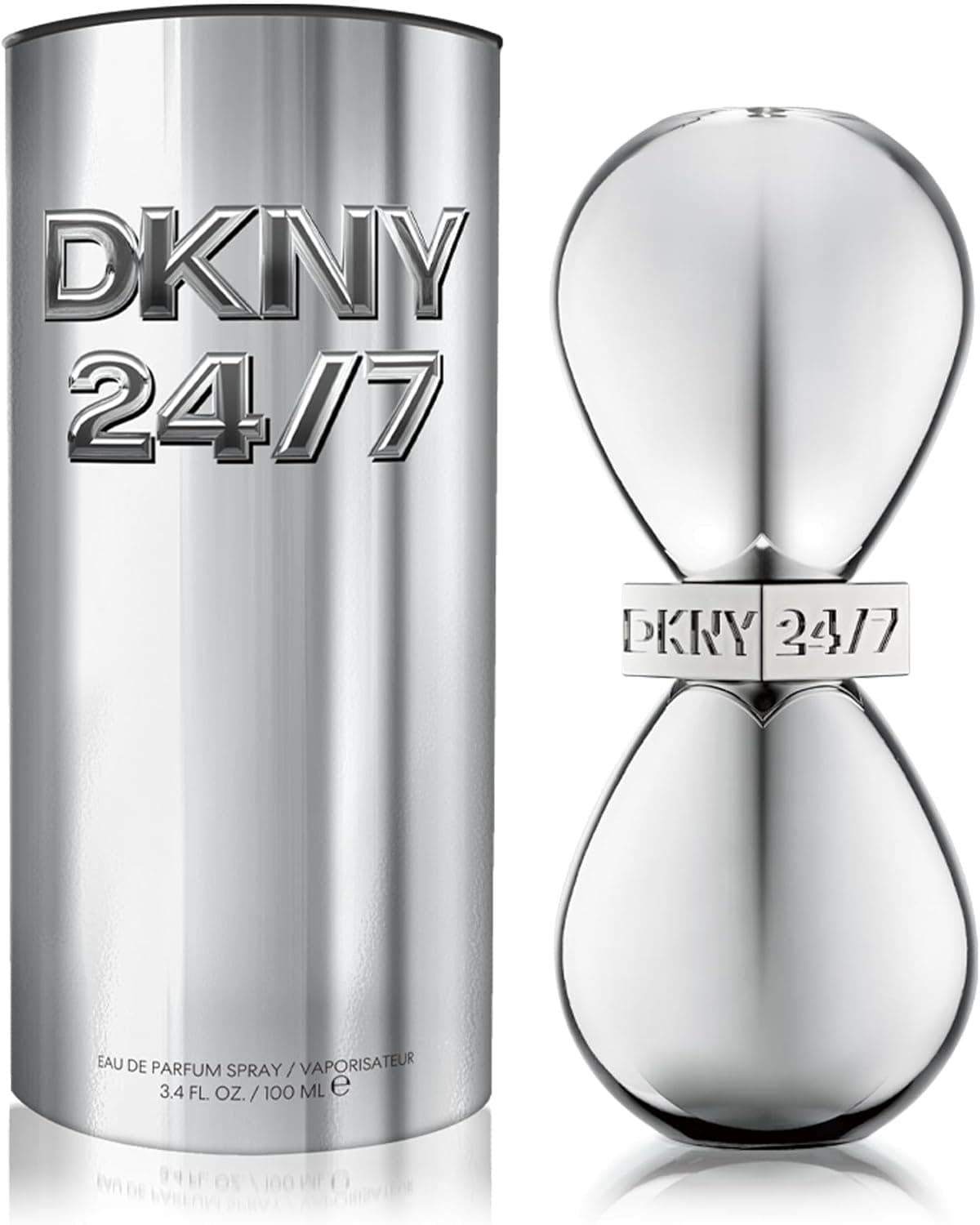 DKNY 24/7, Eau de Parfum para mulher, perfume floral madeirado, fragrância de longa duração, Donna Karan New York, 100 ml