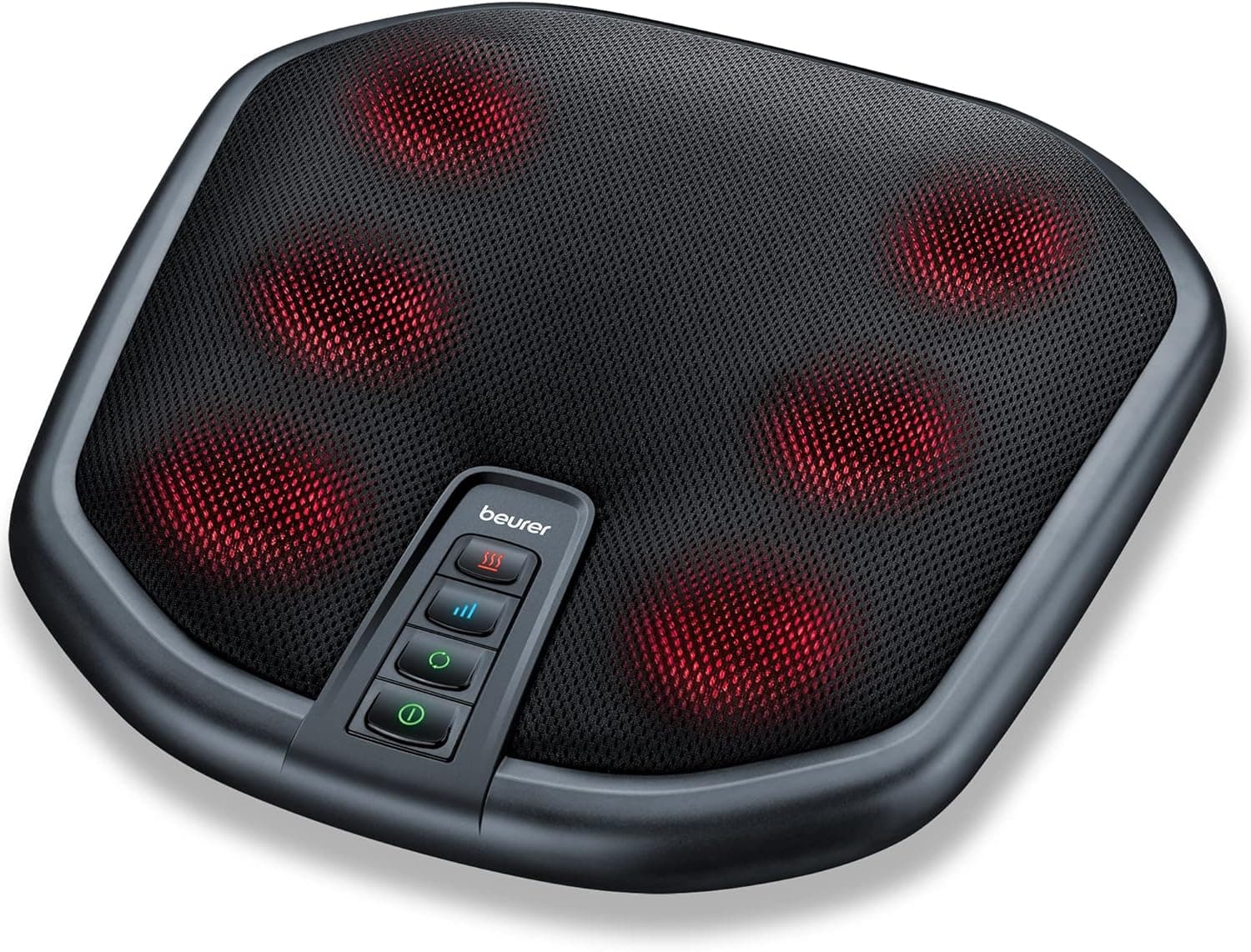 Beurer FM 70 Aparelho de massagem Shiatsu para pés e costas, massagem relaxante com função de calor comutável para aliviar a tensão, material agradável, com função de desconexão automática