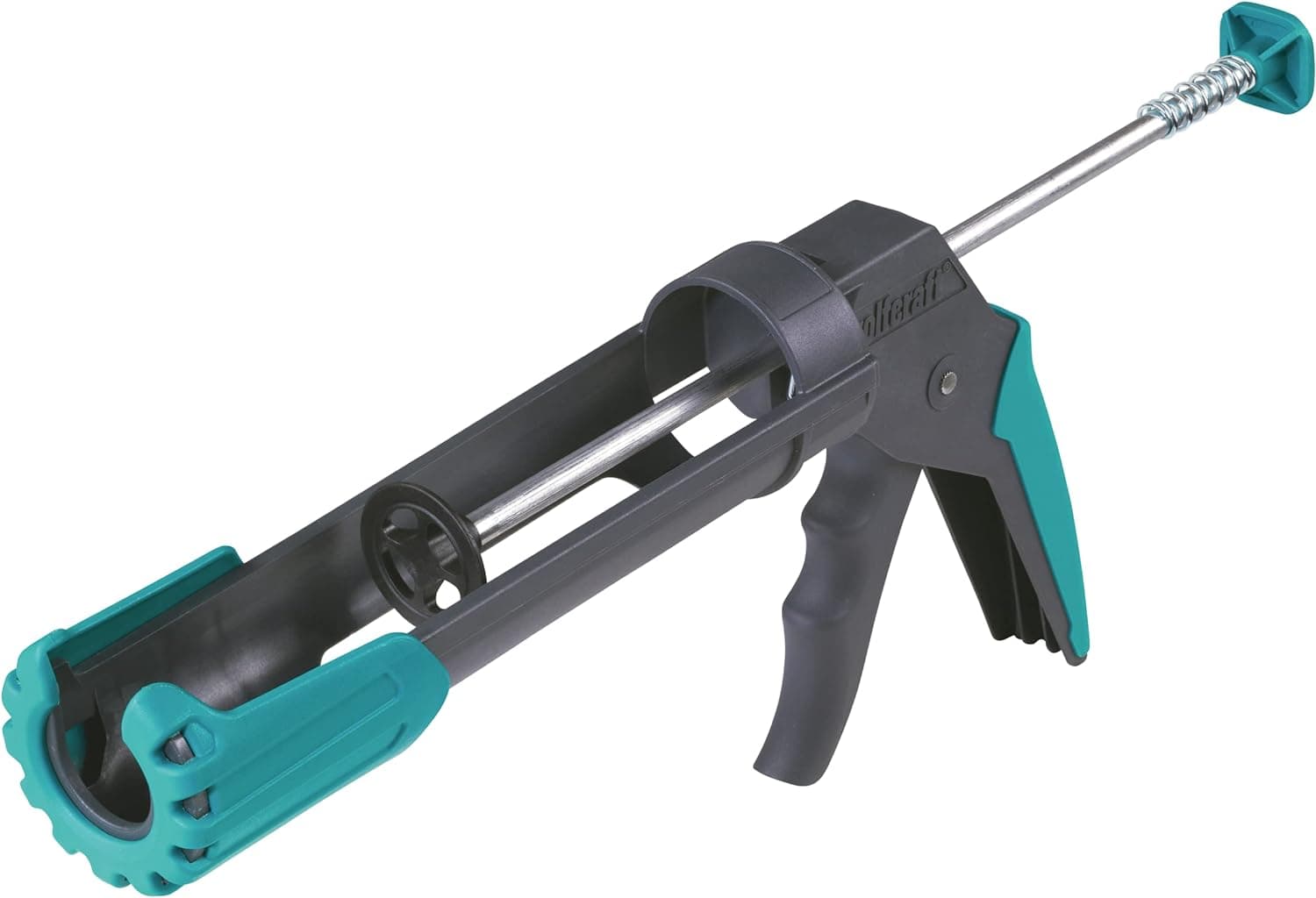 wolfcraft Pistola de cartuchos MG 200, 4352000, pistola padrão com extras de conforto