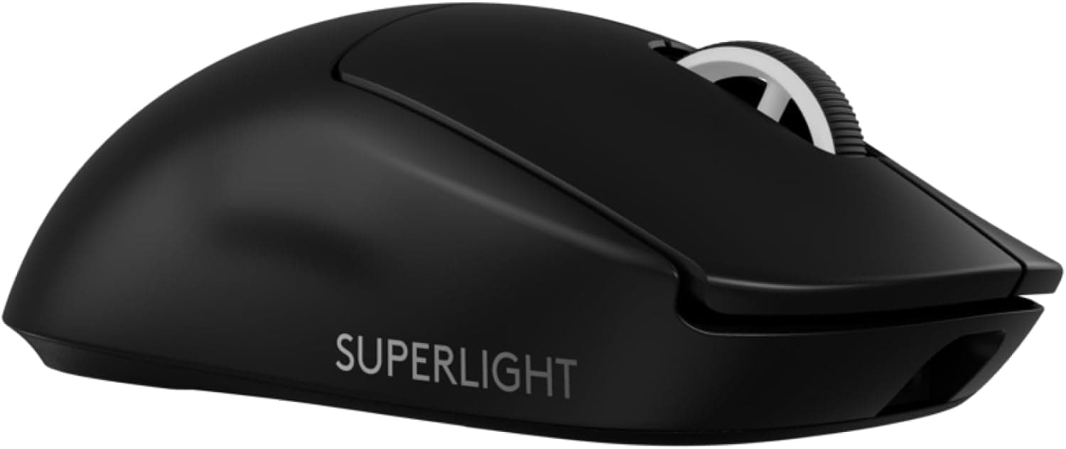 Logitech G Pro X Superlight 2 SE rato sem fios para Gaming, 60 g, 5 botões programáveis, sensor de 44 000 dpi, velocidade máxima >888 IPS, velocidade de resposta de 1 kHz, USB-C, PC/Mac - preto