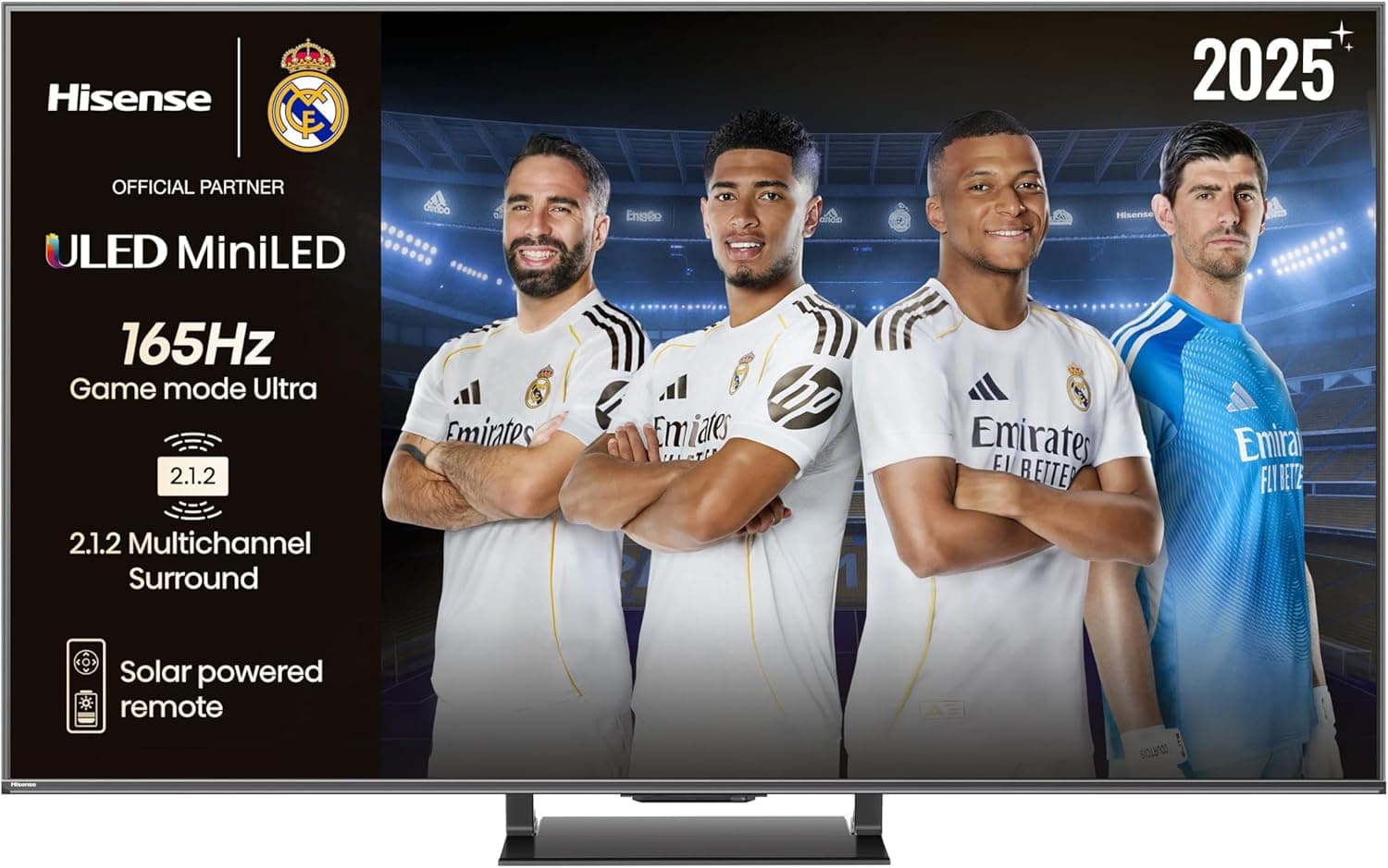 Hisense 75U7Q Pro Mini LED Pro | Smart TV 75'' com Dolby Vision IQ, Dolby Atmos e modo de jogo 165 Hz