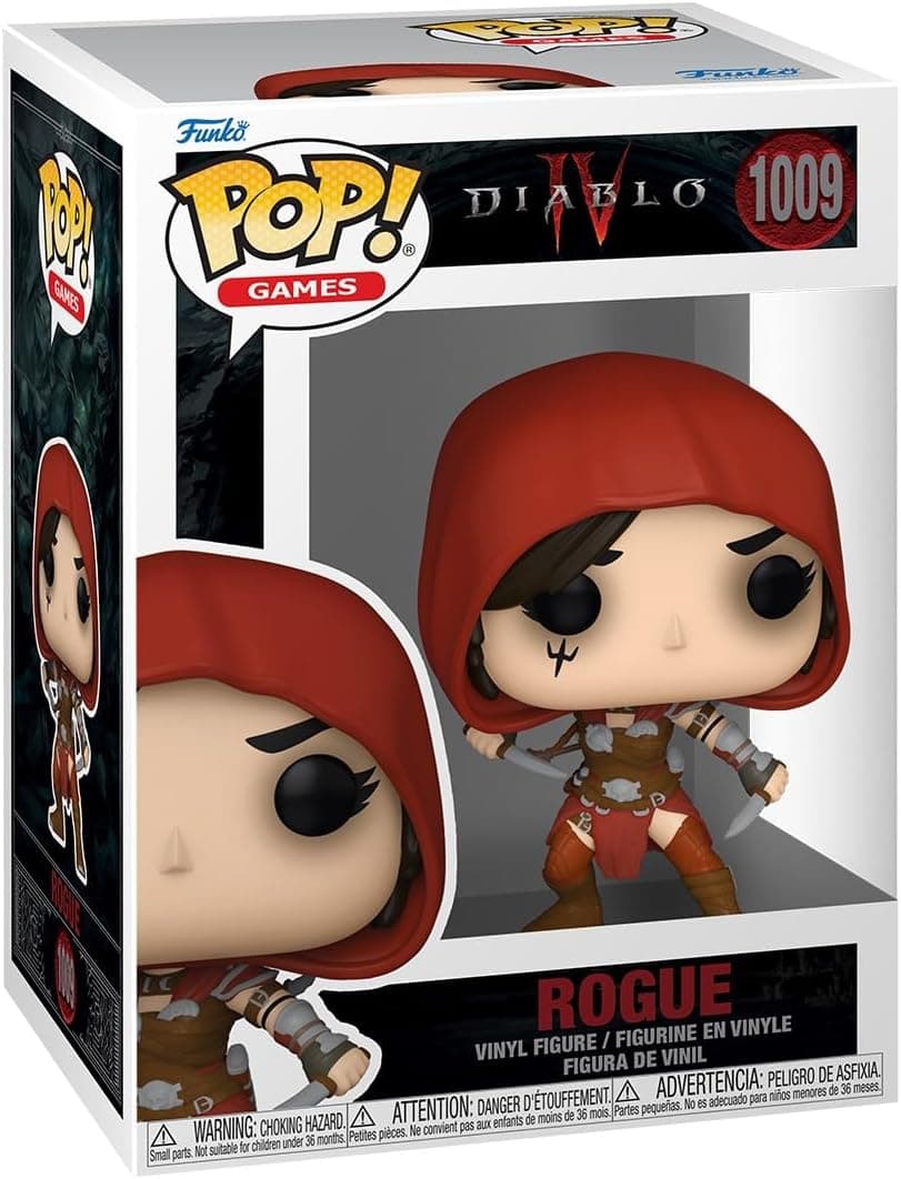 Funko Pop! Games: Diablo 4 - Rogue - Figura de vinil colecionável 