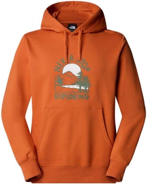 THE NORTH FACE M Outdoor Graphic Hoodie Sweatshirt Camisola com capuz para homem