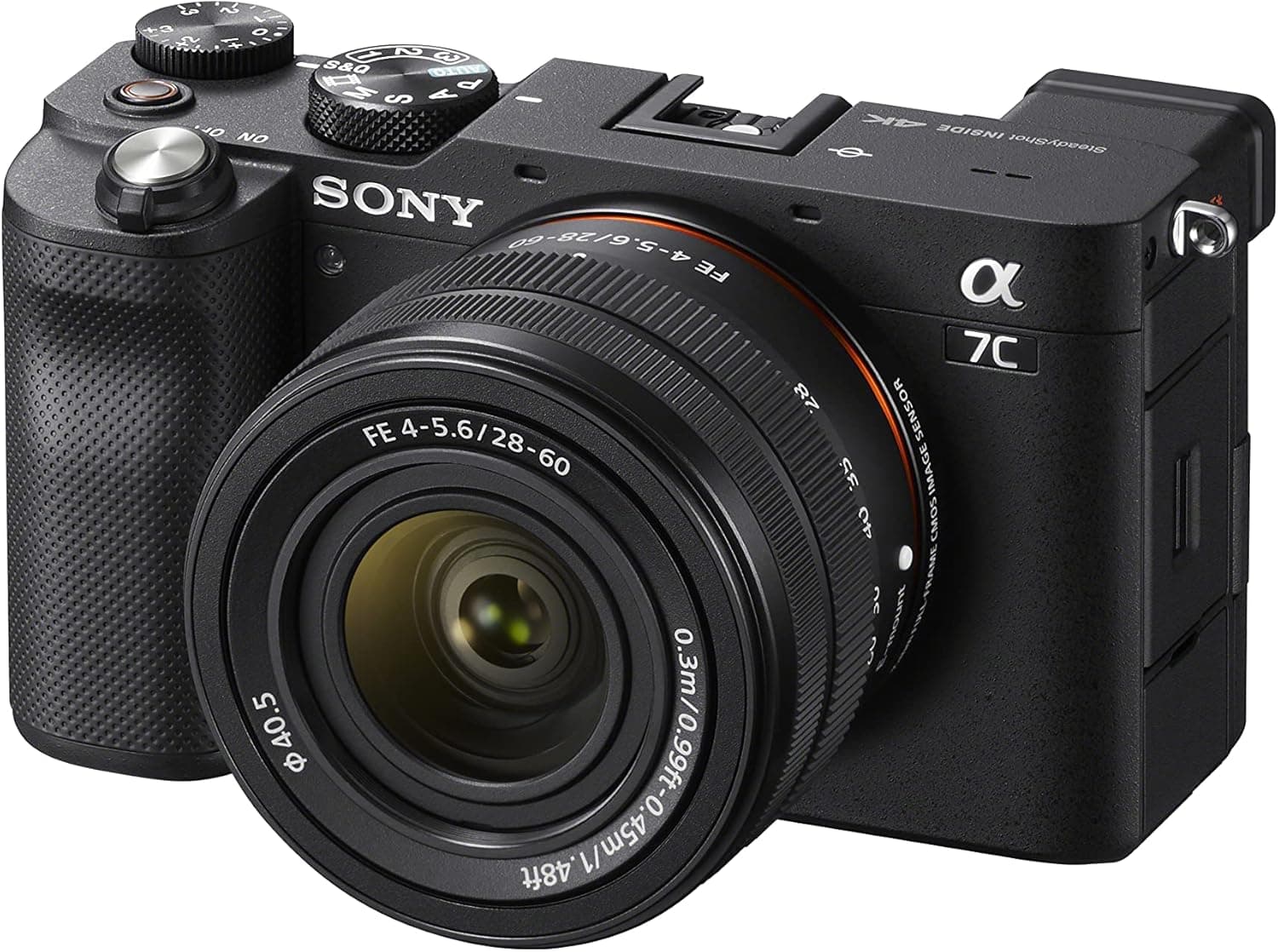 Sony Alpha 7 C | Máquina fotográfica mirrorless compacta com objetiva zoom FE 28-60mm e autofoco em tempo real