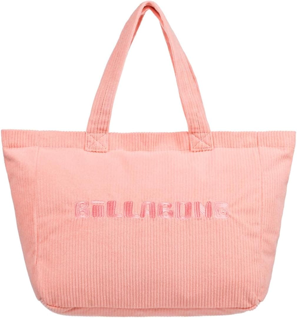 Billabong Dreamaway Tote | Bolsa feminina estilo surf em tecido resistente, cor Peach Tart 