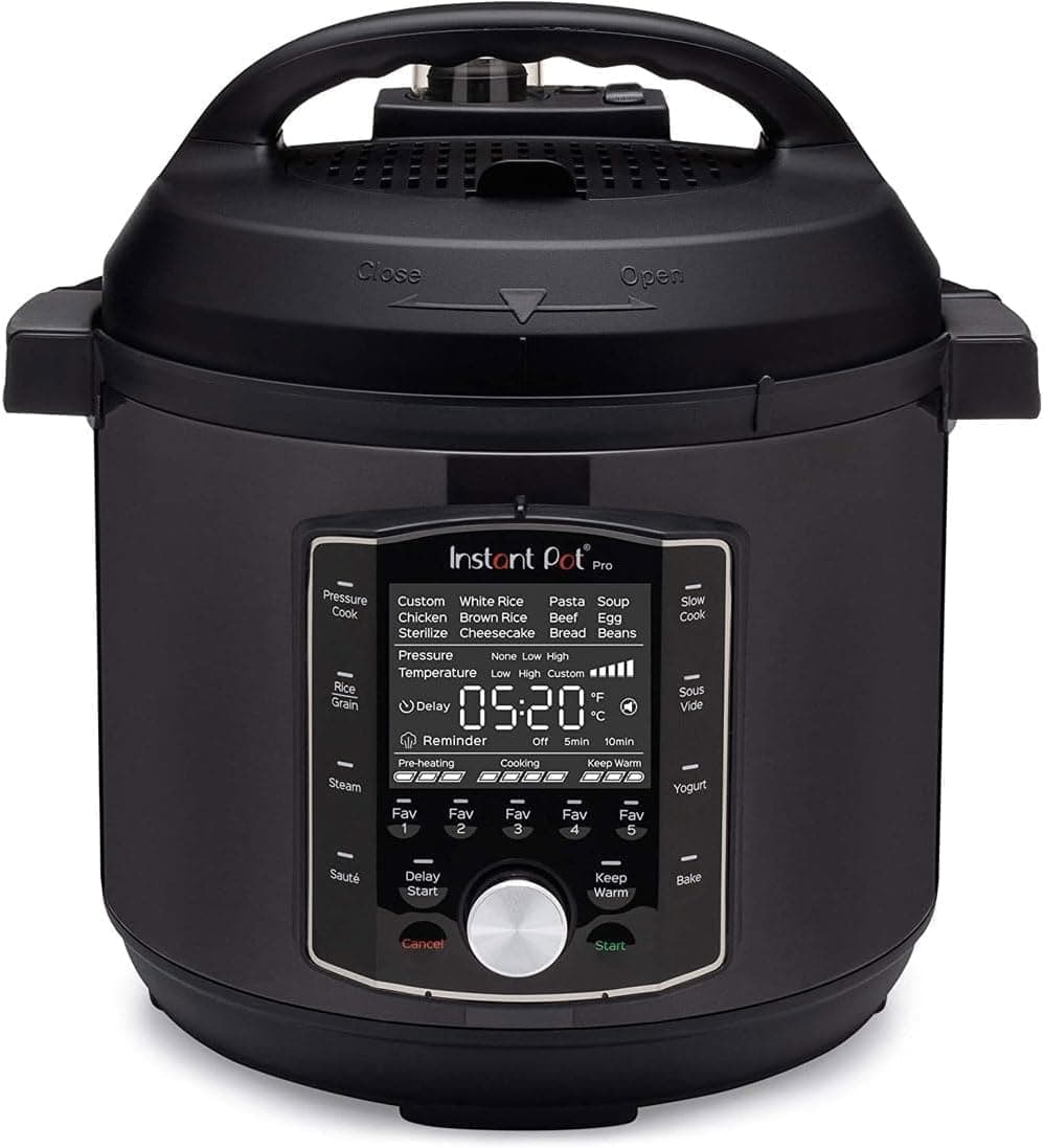 Instant Pot Pro 2 | Panela elétrica multifunções 10 em 1 com 5,7 L em inox preto