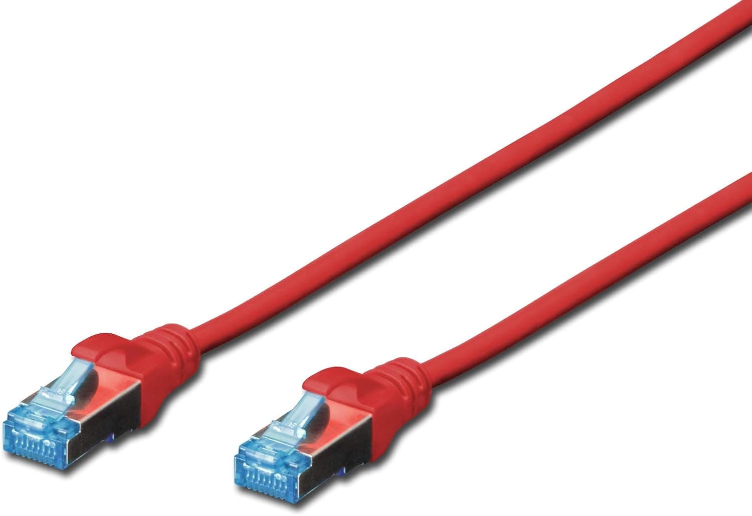 Digitus Patch Cable, SFTP, CAT5E, 0,5 M, rede - cabo de rede (SFTP, CAT5E, 0,5 M, vermelho, 0,5 m, vermelho)