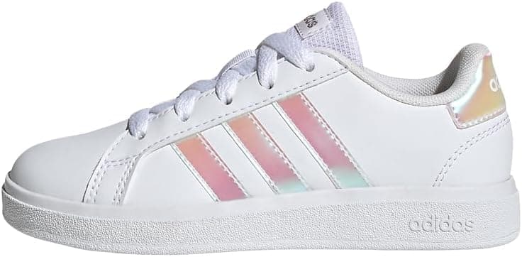 adidas Grand Court Lifestyle Lace Tennis Shoes, sapatilhas de ténis unissexo para crianças
