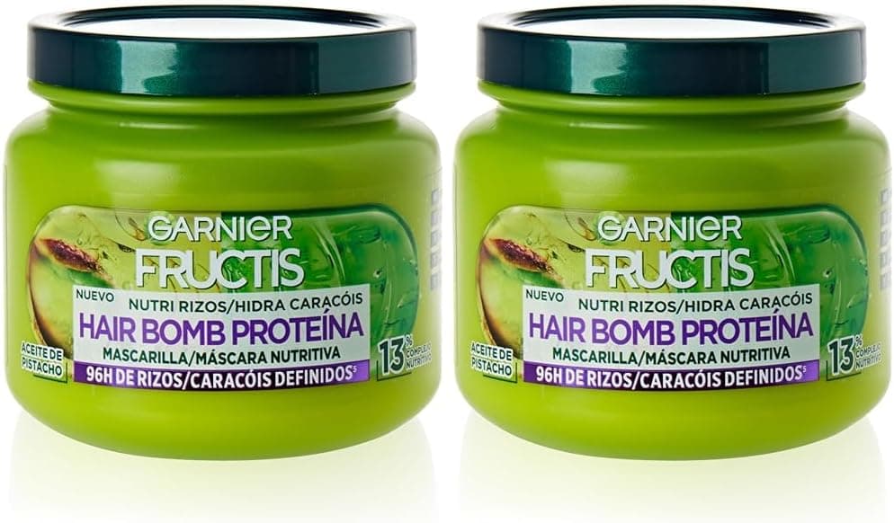 Garnier Fructis Máscara hidratada, 320 ml (embalagem de 2)