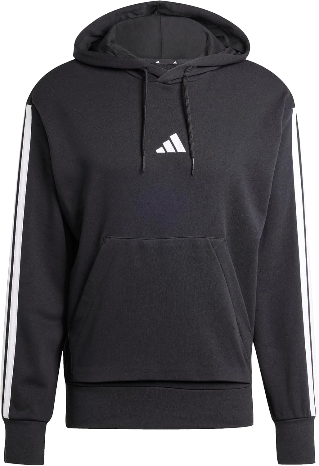 adidas Essential Three Stripes French Terry Hoodie camisola com capuz homem