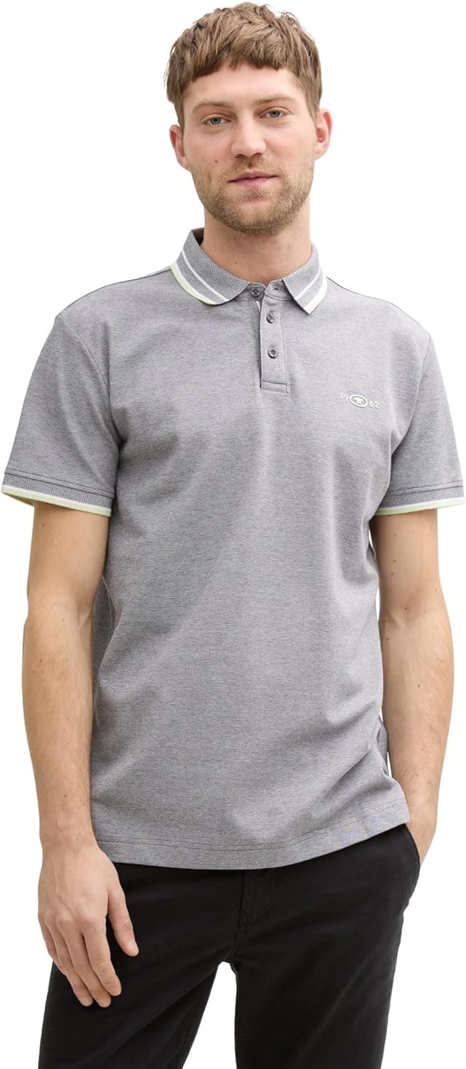 TOM TAILOR Camisa polo para homem