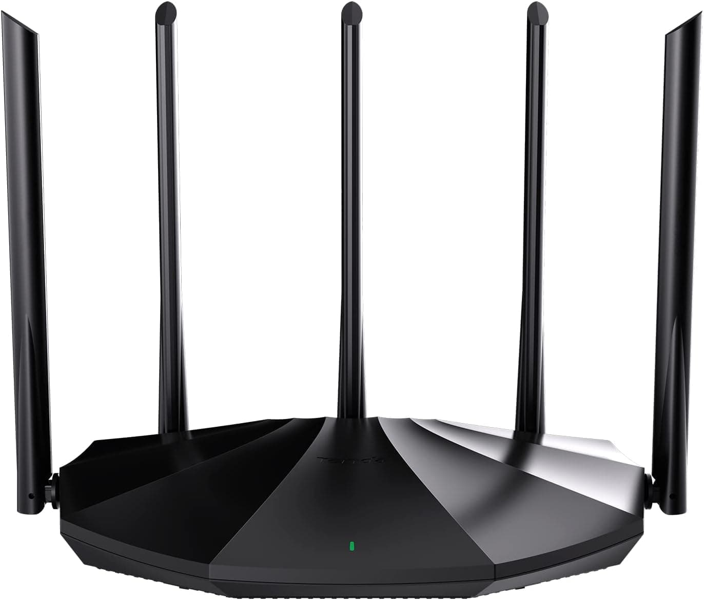 Tenda Router WiFi 6 AX1500, banda dupla 2,4 GHz/5 GHz, porta LAN/WAN Gigabit, 5 antena de 6 dBi, modo de repetidor, controlo parental, WPA3, OFDMA, MU-MIMO, Beamforming, RX2 Pro Wi-Wi-Wi. -Fi 6 Router
