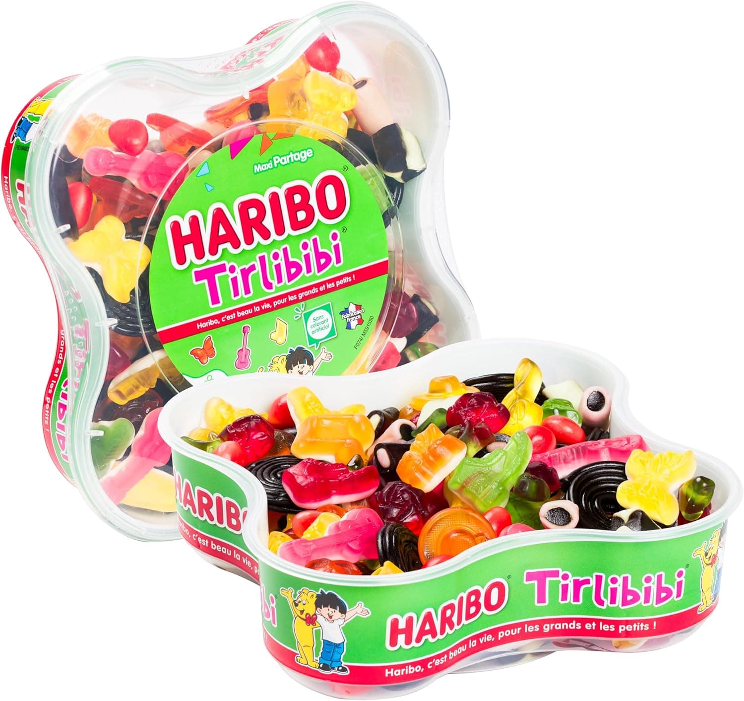 HARIBO Tirlibibi Sortido de gomas, 750 g 