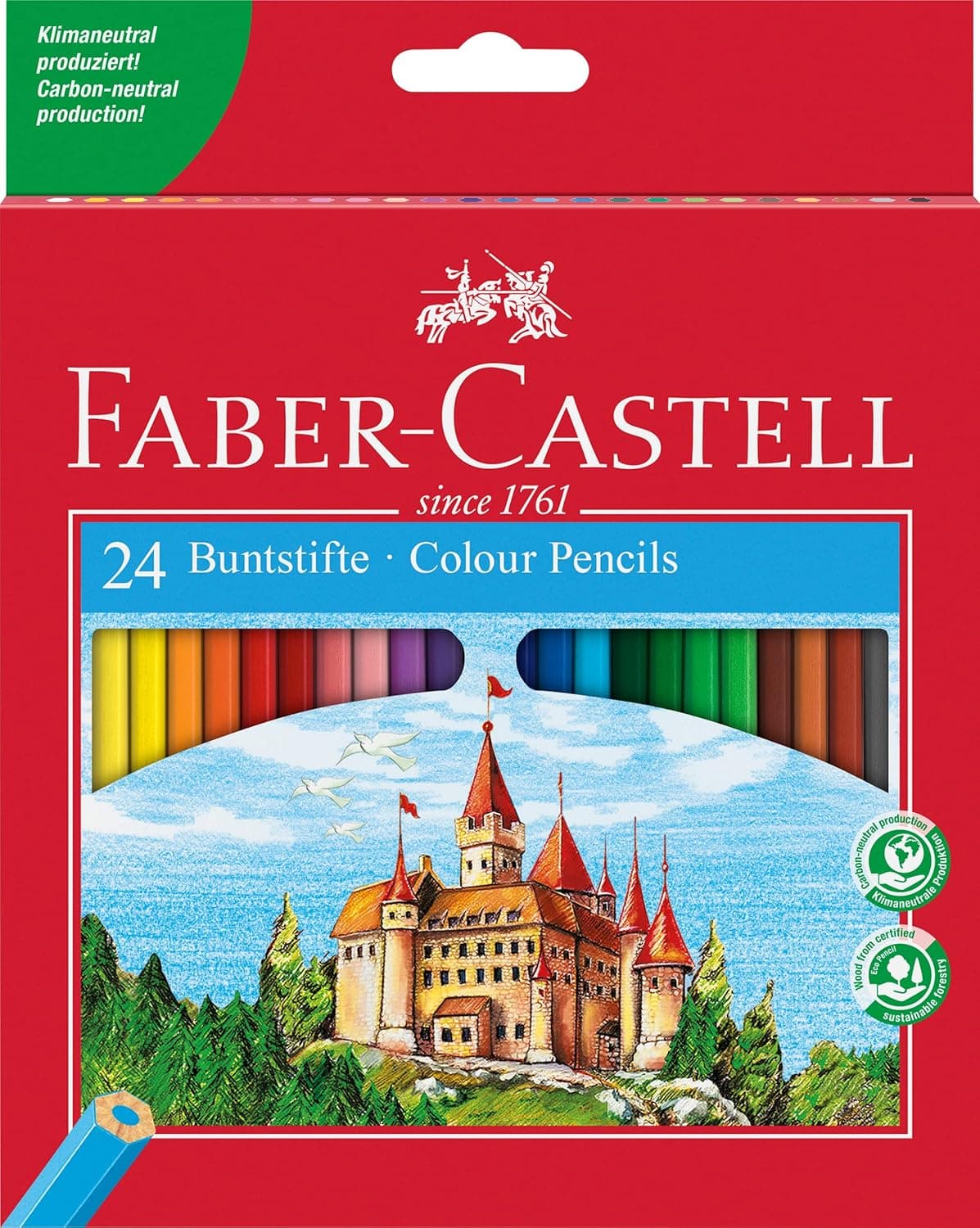 Faber-Castell Estojo para lápis coloridos escolares