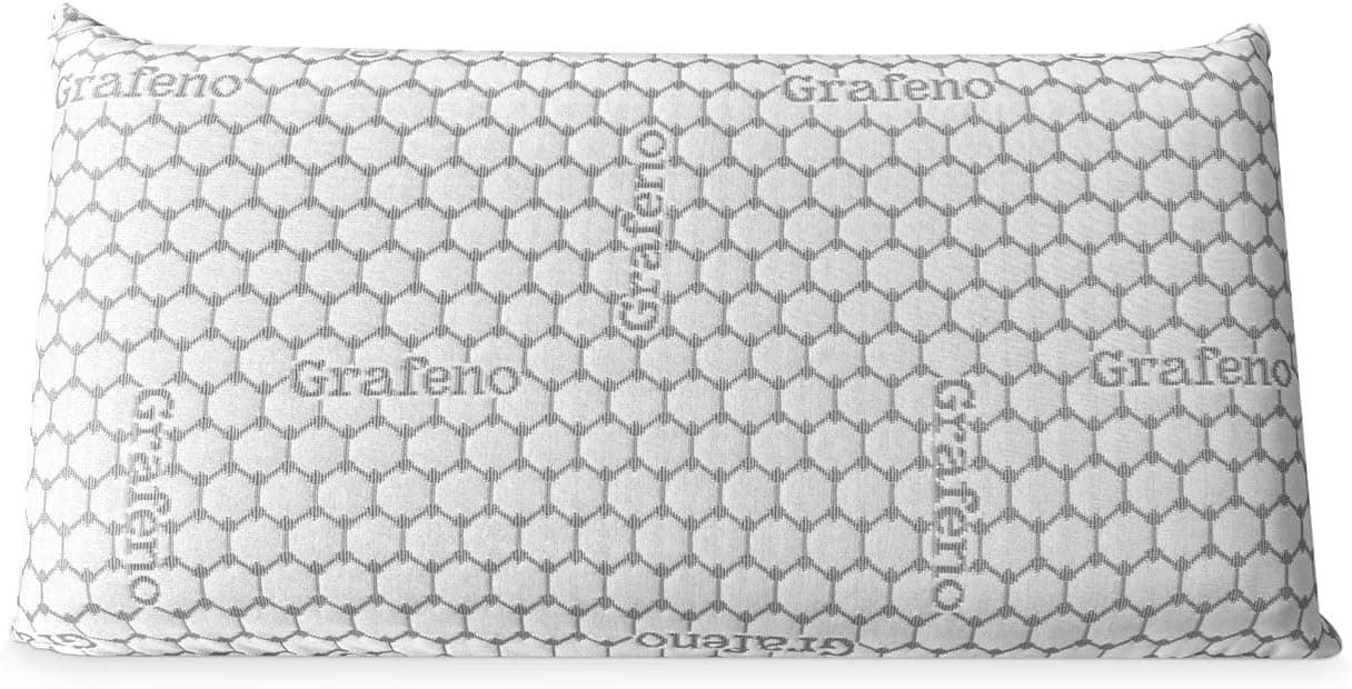 Homey - Almofada viscoelástico de carbono | máximo conforto e excelente adaptação com propriedades anti-stresse, 70 x 40 cm
