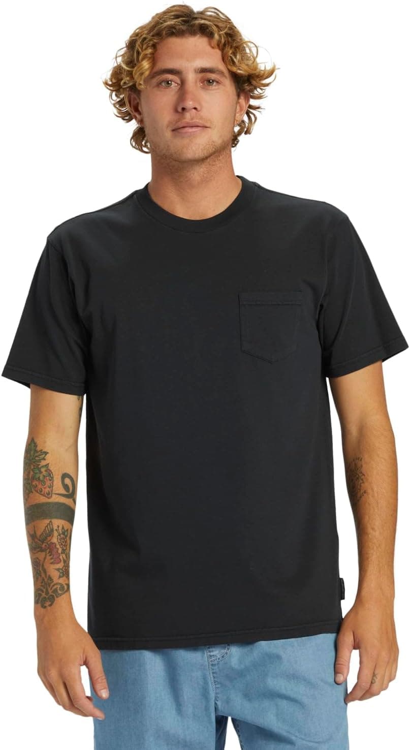 Quiksilver Saltwater - T-shirt com bolso para homem