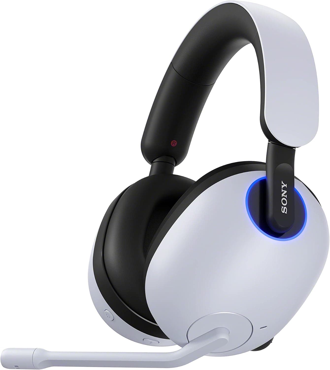 Sony INZONE H9 Auriculares sem fios para jogos com Noise Cancelling, som espacial de 360 a 32 horas de autonomia, microfone tipo Boom chamadas Bluetooth, PC/PS5, branco