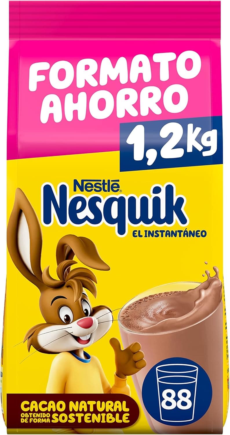 Nesquik NESTLÉ instantâneo cacau solúvel 1,2 kg saco