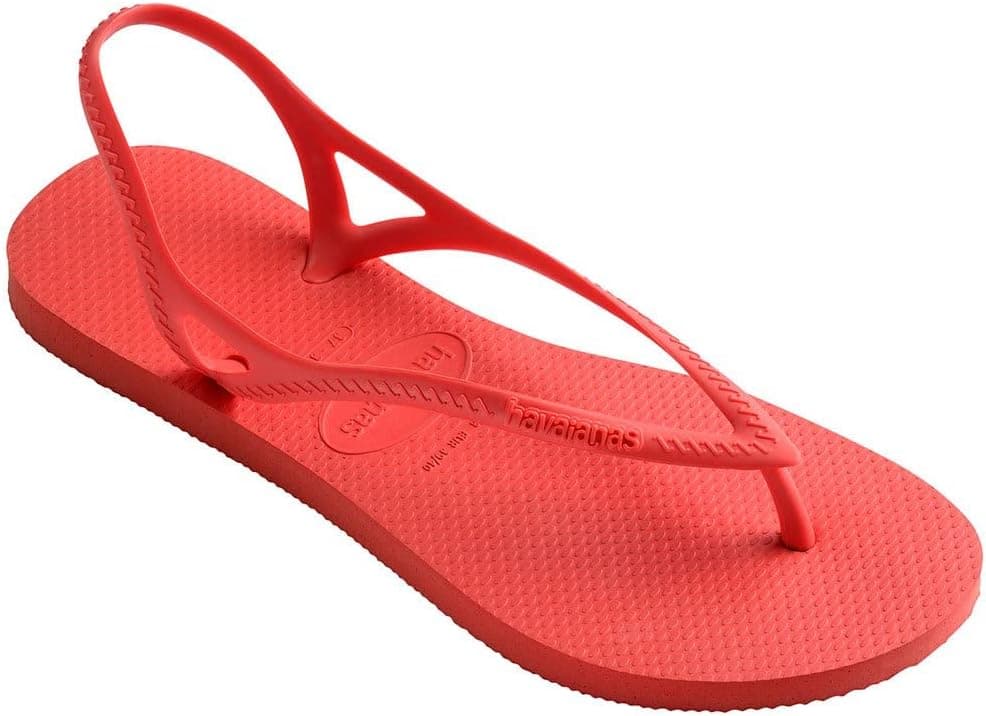 Havaianas - Sunny II, sandálias confortáveis e duradouras, com tira de fecho no salto, traz estabilidade, tiras finas, mulher