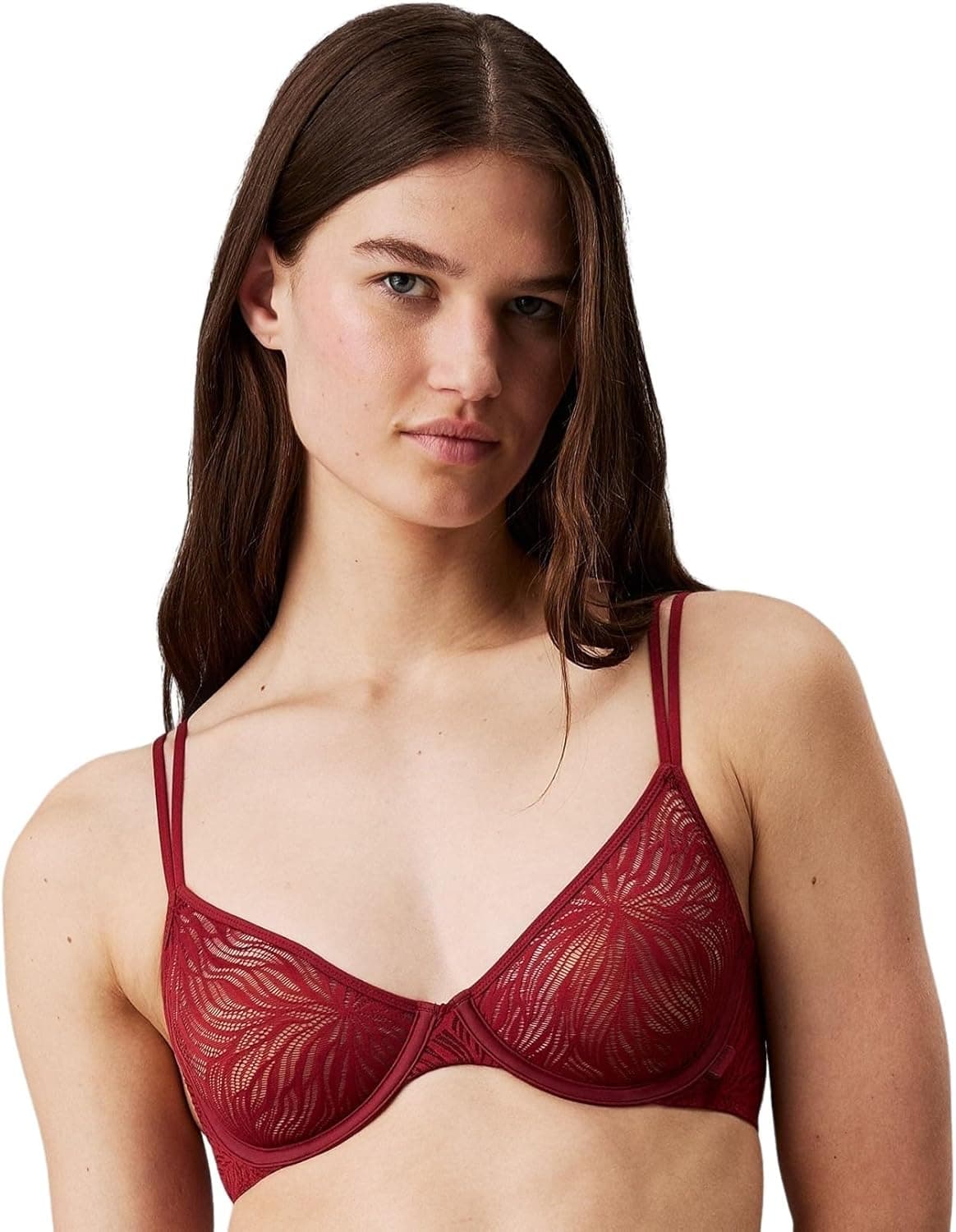Calvin Klein | Soutien meia copa não almofadado em tecido elástico para mulher