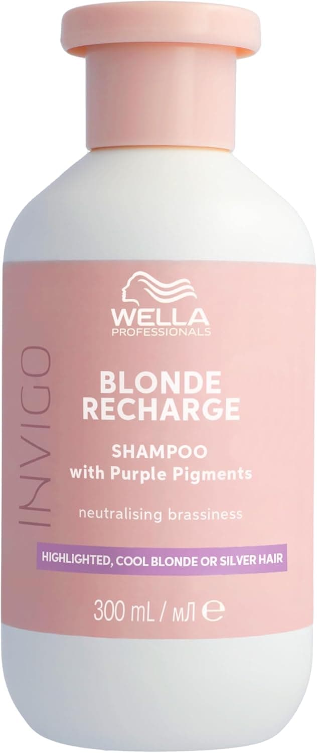 Wella Professionals Invigo Blonde Recharge | Shampoo | brilho | cabelos loiros frios 300 ml