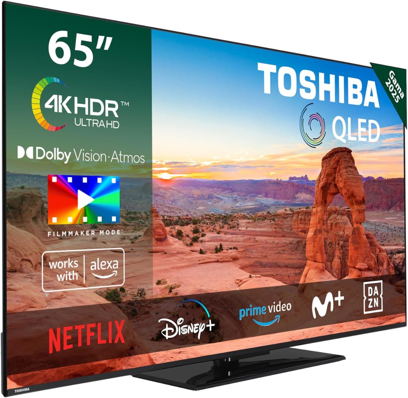Toshiba Smart TV 65QV3463DG 4K Ultra HD 65" HDR QLED