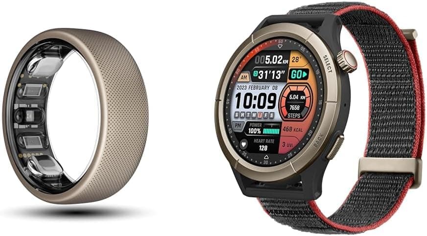 Amazfit Helio Ring 8 Conjunto com Amazfit Cheetah Pro
