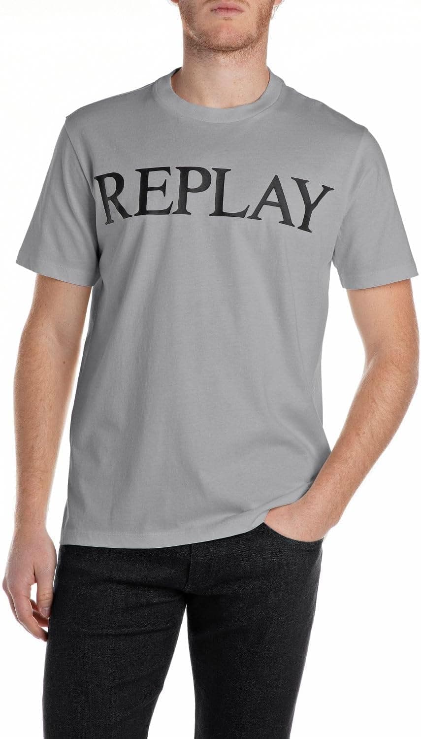 Replay | T-shirt em algodão para homem