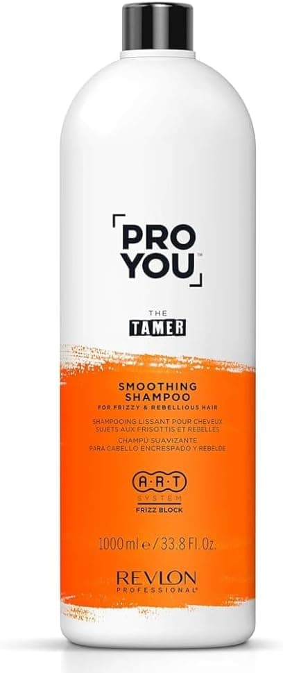 Revlon Professional ProYou Xampu suave para cabelo encrespado e rebelde, suaviza e traz brilho, 1000 ml