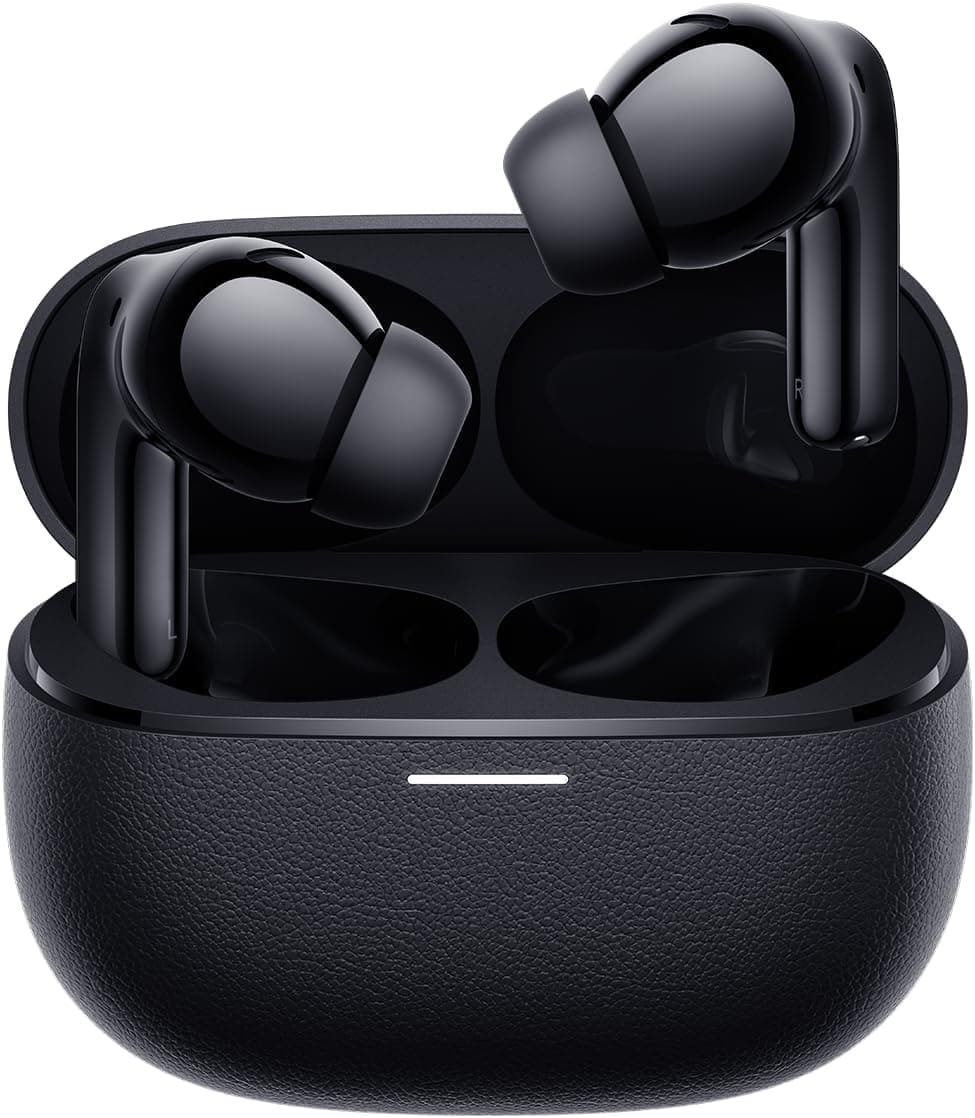 Xiaomi Redmi Buds 5 Pro Auriculares sem fios, cancelamento ativo de ruído até 52 dB, 10 horas de autonomia e 38 horas com o estojo de carregamento