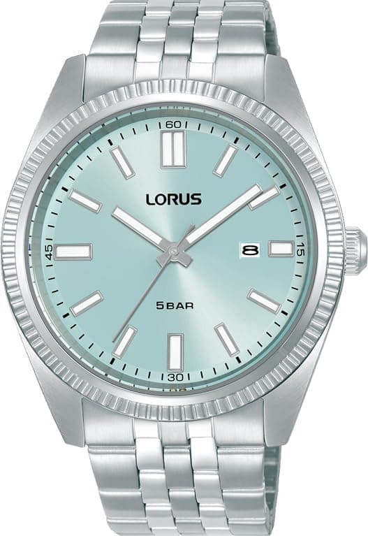 Relógio masculino Lorus analógico de quartzo com pulseira de aço inoxidável