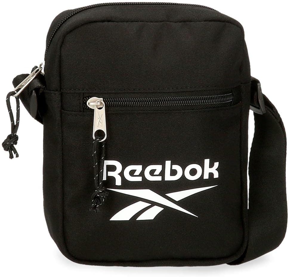 Reebok Boston | Bandolete em poliéster preto 17x21x7 cm