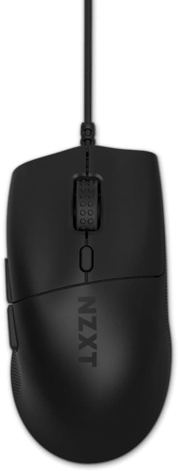 NZXT Lift 2 Ergo | Rato gaming ergonómico com fios ultraleve 61 g e sensor ótico 26K